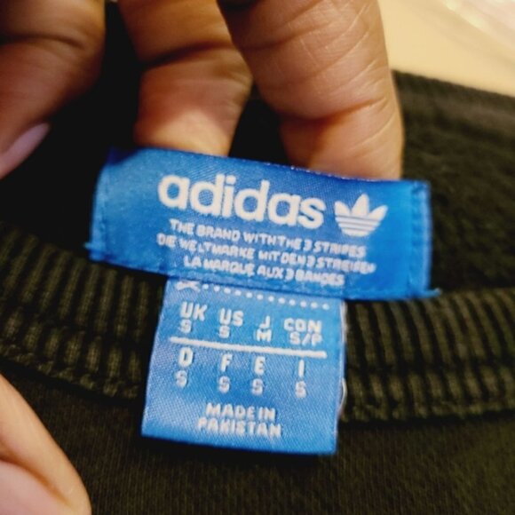 Adidas | Men's Classic Black Trefoil Sweatshirt (Size Small) - Picture 3 of 15